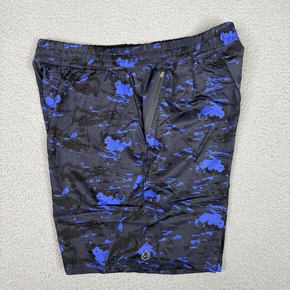 tasc Performance Shorts Mens Large Terrain Camo Weightless 7" Gym Workout NWT - Picture 3 of 11